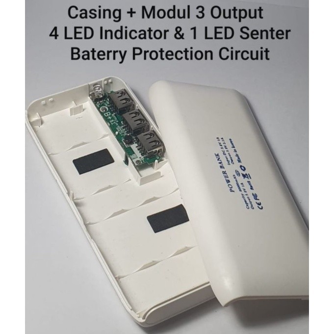 Casing Powerbank Rakitan DIY + Modul