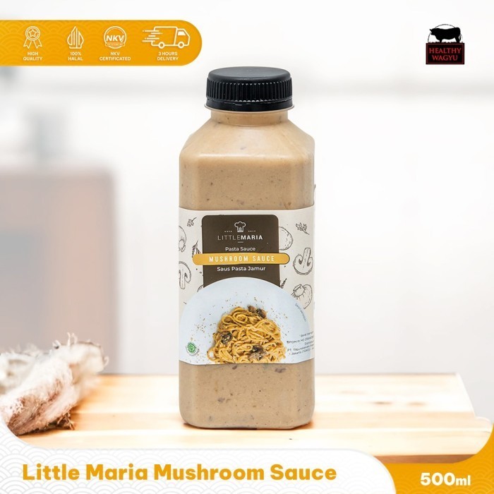 

Little Maria Mushroom Sauce Saus Jamur Halal 500Ml