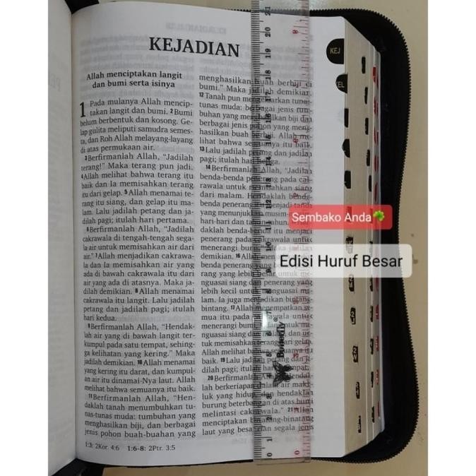 

Alkitab Kristen EDISI HURUF BESAR. Terjemahan Baru Edisi 2. TB2. H32T