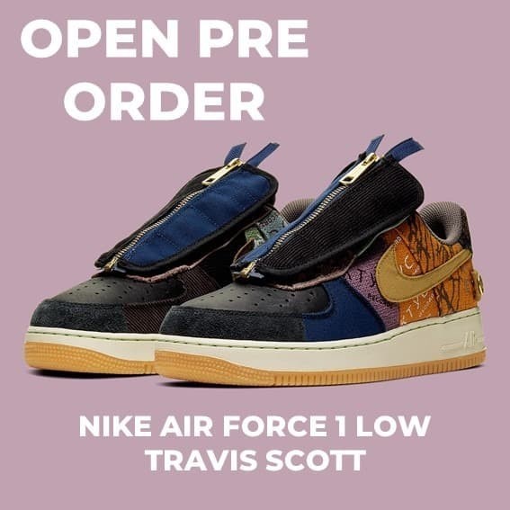 Sneakers Nike Air Force 1 Low Travis Scott