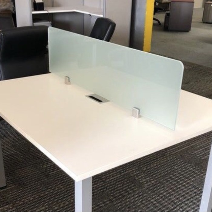 Sekat Pembatas Meja Kerja / Acrylic Screen Devider Terlaris