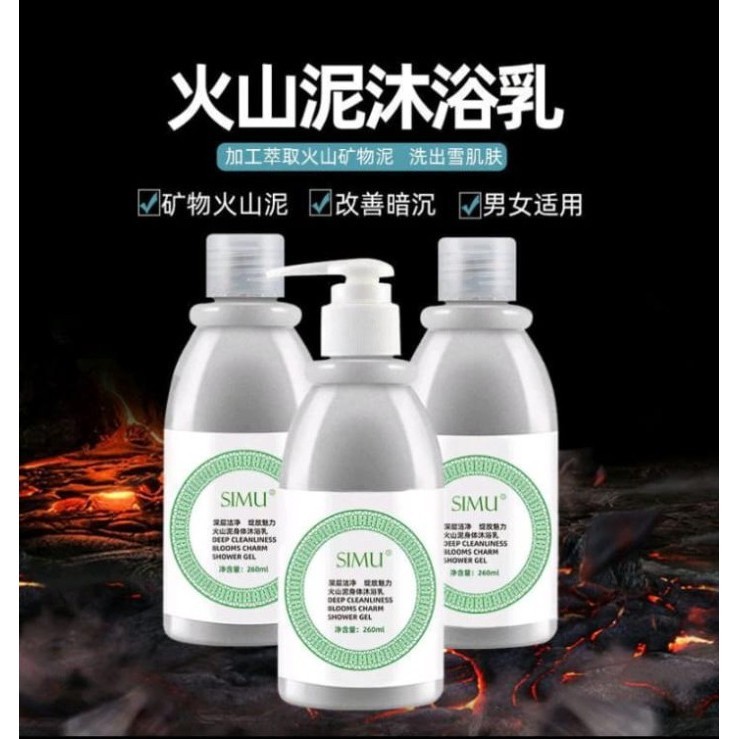 Mergeco Vulcanic Mud Bath - Sabun Lumpur Vulcanic - Sabun Whitening