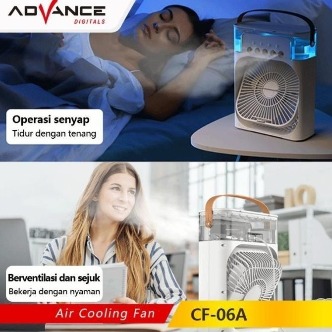 

Advance CF-06A Kipas Angin Air Cooler Fan 6 Inch AC Mini Pendingin P88L