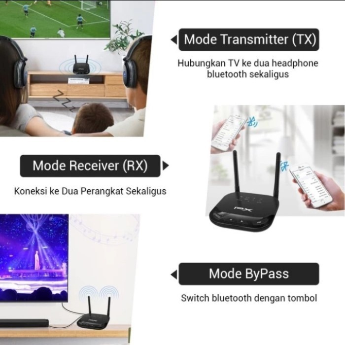 Px Brx-3600 - Hd Audio Bluetooth Transmitter Receiver