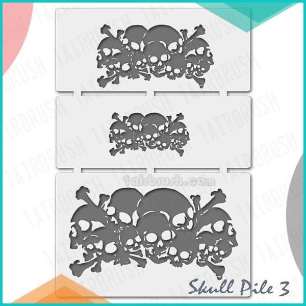 

Stencil skull pile - Tengkorak tumpuk 19F3B2024 accessories