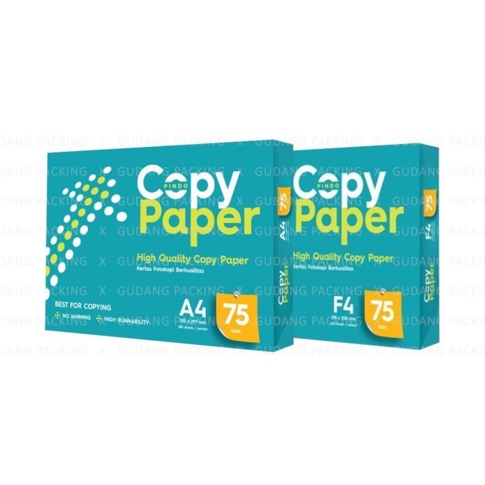 

[RIM] Kertas Printer Hvs Putih A4 F4 75 gsm - Copy Paper MURAH