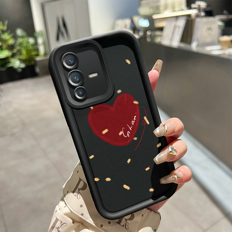 Casing Hp VIVO V23 5G V23i 5G S12 5G V23E 4G V23E 5G Y75 4G Case hp cinta Kesing cangkang lembut Cas
