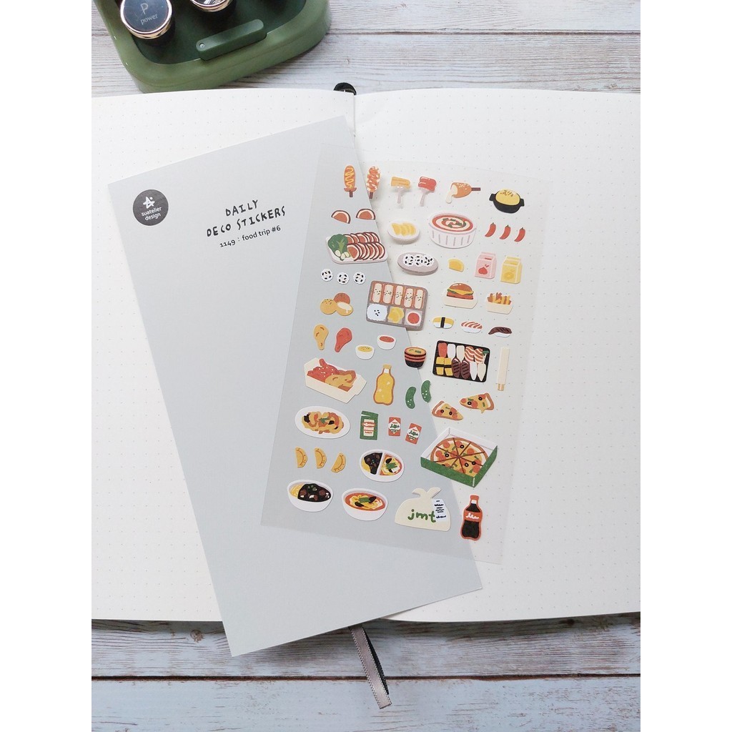 

SUATELIER Sticker No. 1149 food trip#6