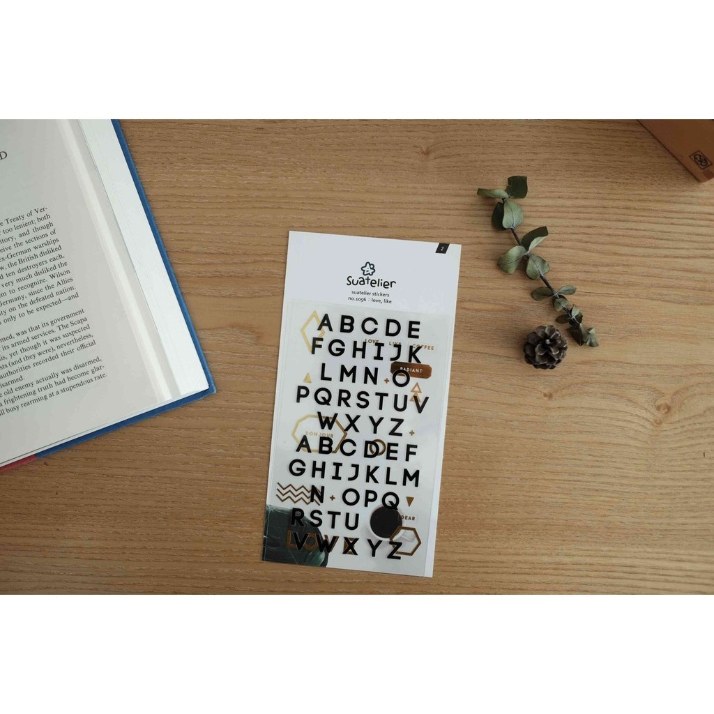 

SUATELIER Stickers No. 1056 Love, Like