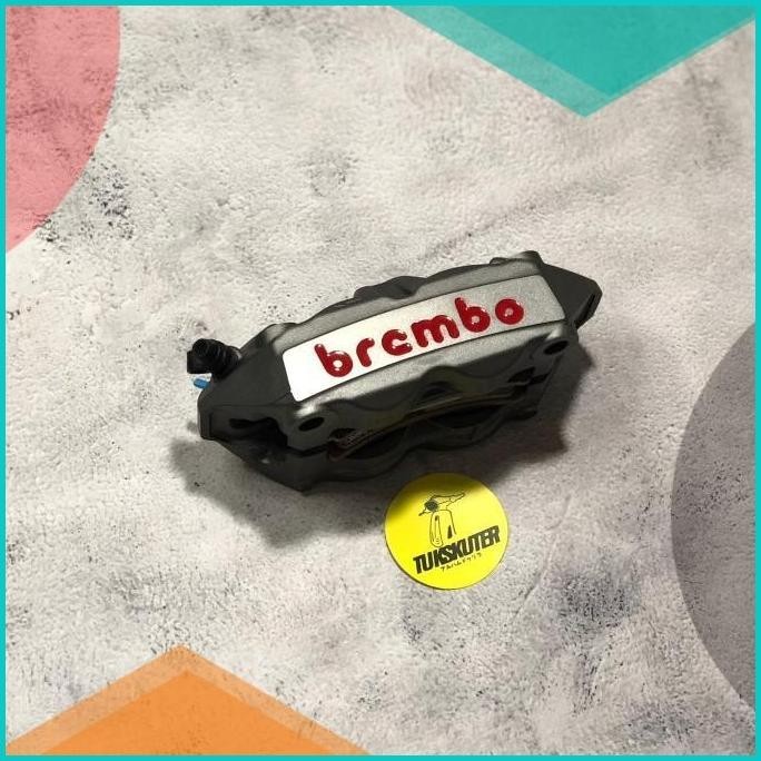 Kaliper Brembo M4 Monoblok 100mm Kiri Original Universal Vespa 19F3B20