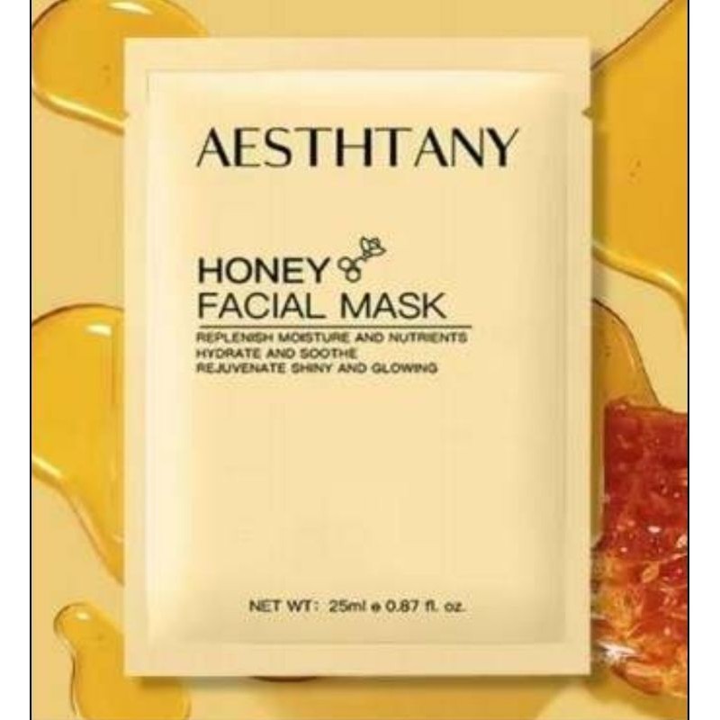 Masker wajah organic Korean Facial Mask Honey Premium