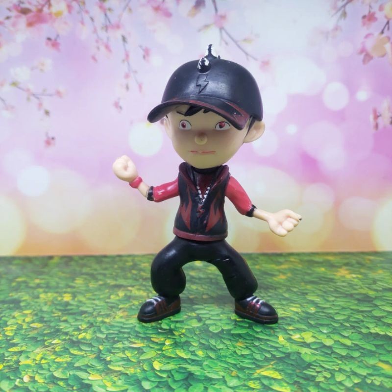 Action Figure Boboiboy halilintar mainan murah 12cm