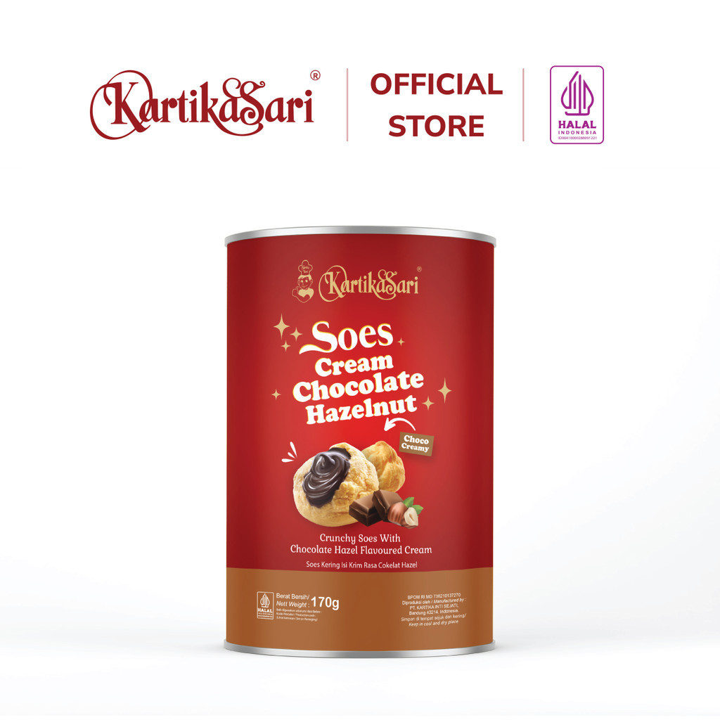 

Soes Cream Chocolate Can - Sus Krim Coklat