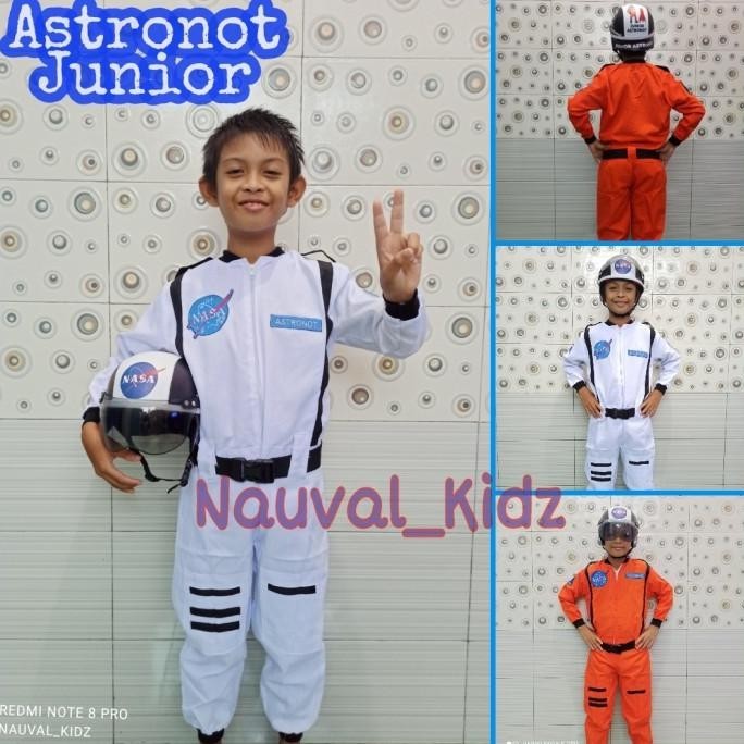 Baju Wearpack Anak Profesi Astronot + Helm