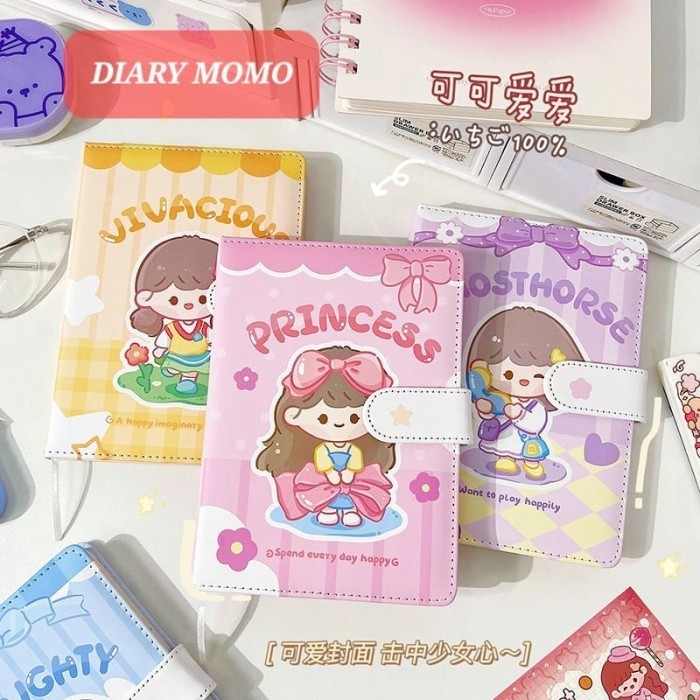 

TOKYOBERRY MOMO DIARY BUKU HARIAN AGENDA JURNAL ANAK CEWEK IMPORT LUCU