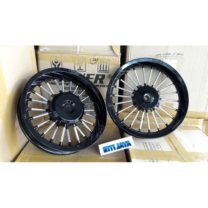 VELG MOTOR XEON POWER ANDONG BLACK CHROME