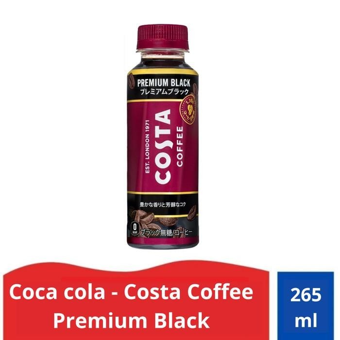 

Coca cola-Costa Coffee Premium Black Coffee 265ml Best Seller