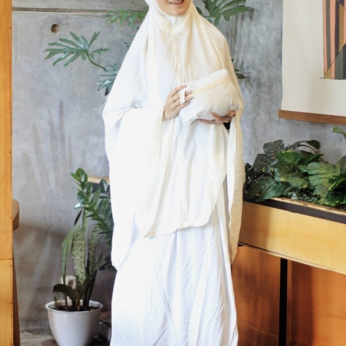 Mukena Rayon Renda Plain Series