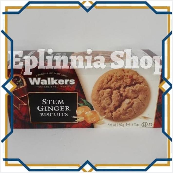 

[EPL] WALKERS STEM GINGER BISCUITS 150 GR - BISKUIT WALKER