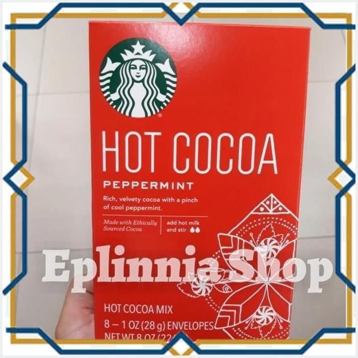 

[EPL] STARBUCKS HOT COCOA PEPPERMINT 226 GR - HOT COCOA MIX