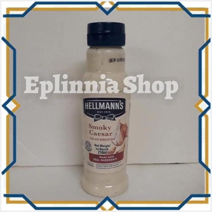 

[EPL] HELLMANN'S HELLMANNS SMOKY CAESAR SALAD DRESSING 210 ML - MAYONAISE