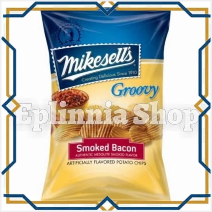 

[EPL] MIKESELL'S MIKESELLS GROVY SMOKED BACON POTATO CHIP - KERIPIK KENTANG