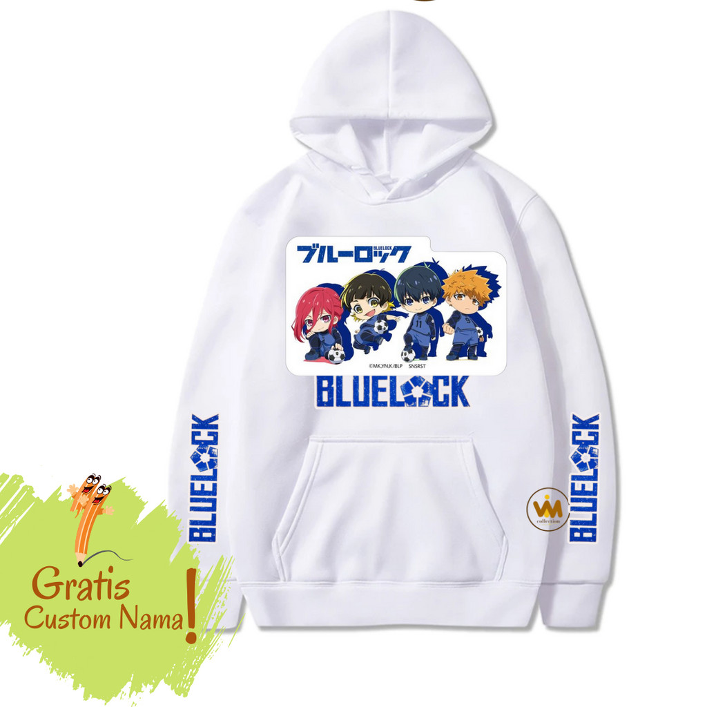 HOODIE ANIME BLUE LOCK / HOODIE ANAK ANIME BLUELOCK