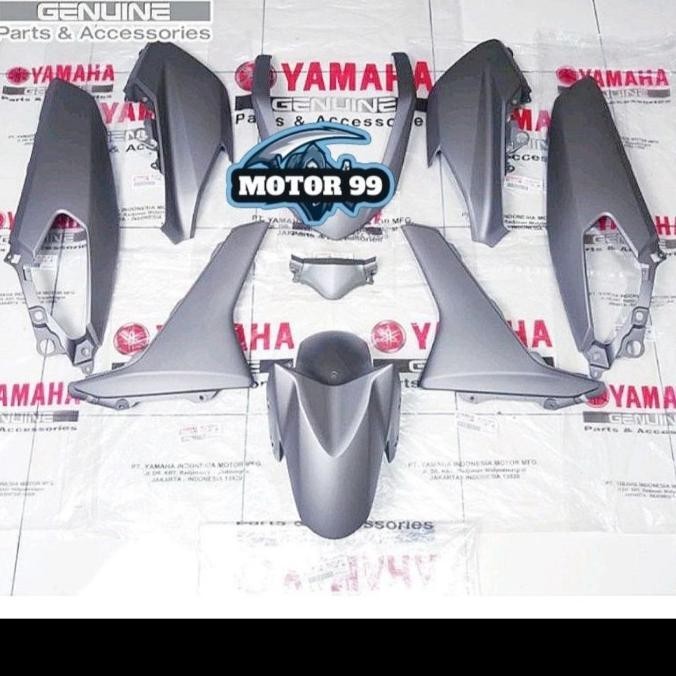 Masih Paket Body Halus Yamaha Nmax Lama Abu Abu 2017-2019 Ori Ygp Set
