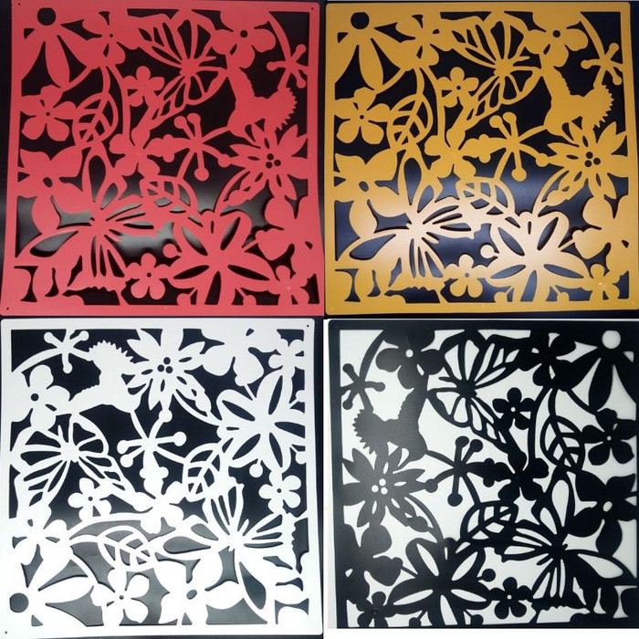 Penyekat Ruangan Vintage 3D PVC Tirai Gantung Partisi Hiasan Dinding