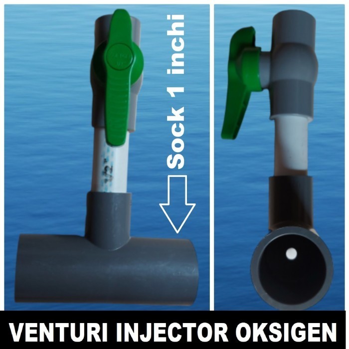 VENTURI INJEKTOR OKSIGEN KOLAM IKAN KOI 1 INCHI