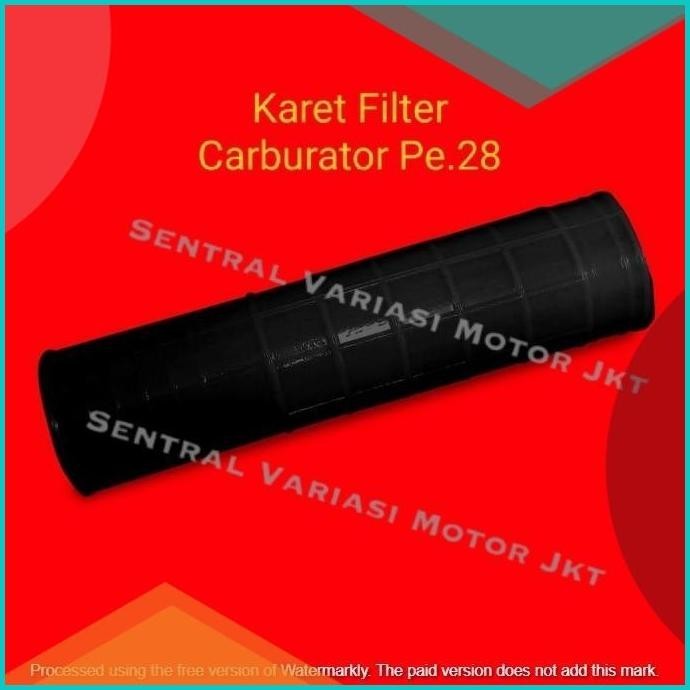 KARET FILTER KARBURATOR PE 28/ KARET FILTER KLX 28/ KARET FILTER TRAIL