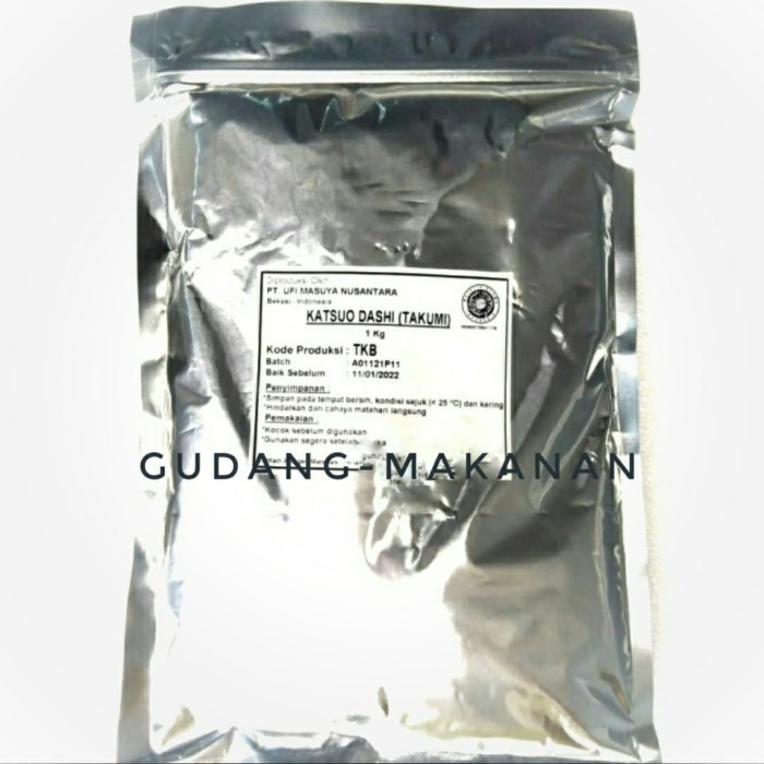 

Katsuo Dashi Taku Dashi Halal Kaldu Ikan Hondashi 1Kg