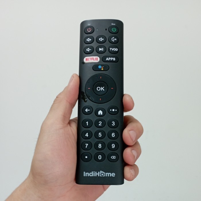 Remot Remote Android TV Box Original IndiHome Netflix ZTE B866FV 1.1