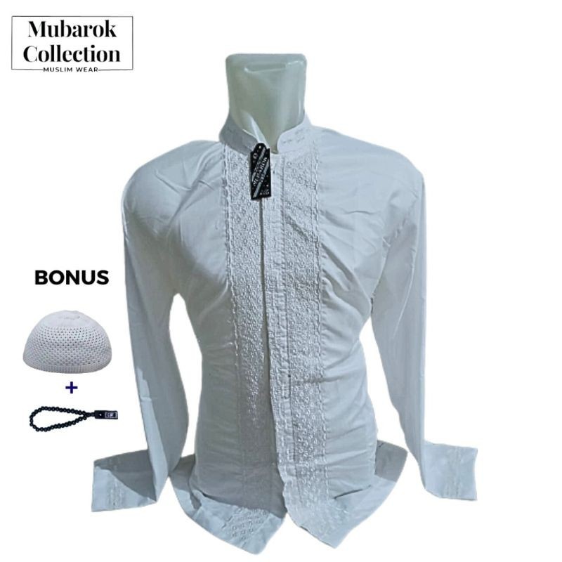 Promo Mega Sale 4.4 // mubarok collection Baju koko/baju koko termurah/baju koko putih/baju koko