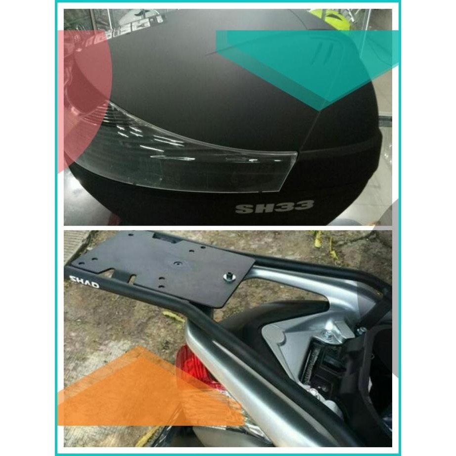 PAKETAN BOX SHAD SH 33 /PER BTEKET BOX MOTOR YAMAHA NMAX ORIGINAL SHAD