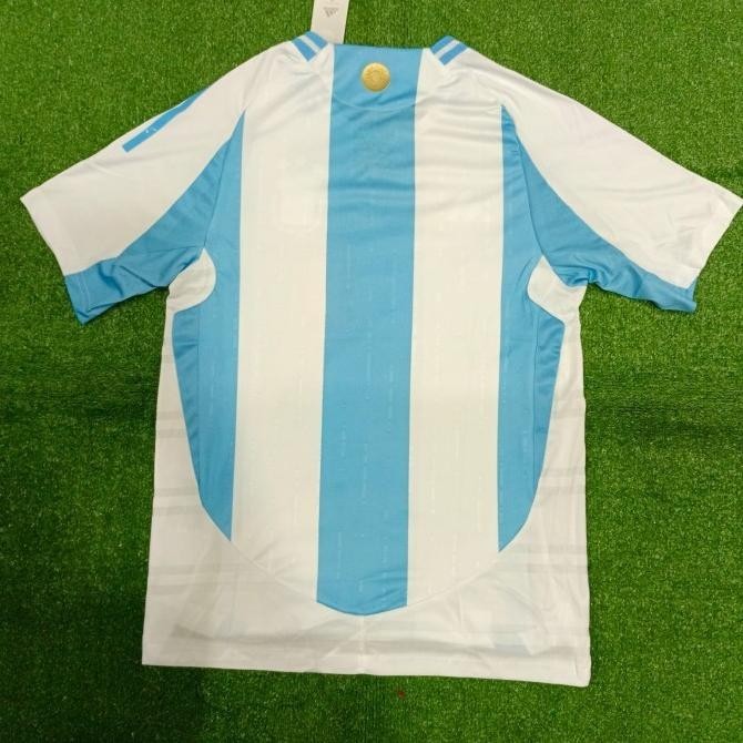 Jersey Bola Argentina Bintang 3 Home Piala Eropa 2024 Player Issue Hq Zolancareyna