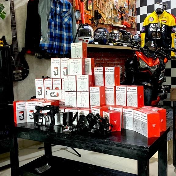 Motowolf Bottle Holder Tempat Botol Minum Touring Motor Bracket