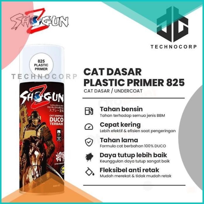 CAT SEMPROT SHOGUN Z PLASTIC PRIMER / EPOXY BESI VELG 400ML SHOGUNZ 19