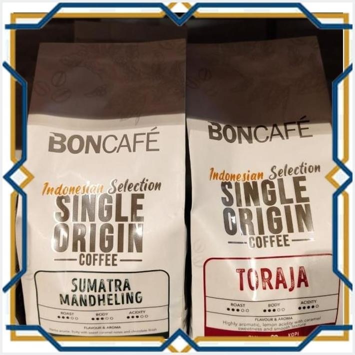 

[LDY] BONCAFE INDONESIAN SELECTION SINGLE ORIGIN COFFEE 200GR BIJI KOPI