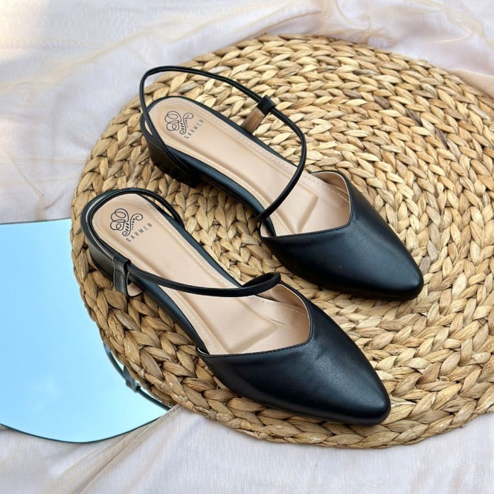 Sandal Flatshoes - Sepatu Tali Wanita - Sarmer - Chelle Flatshoes -