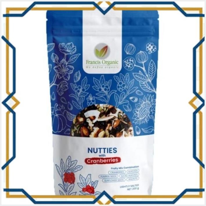 

[LDY] FRANCIS ORGANIC NUTTIES WITH CRANBERRY 200GR