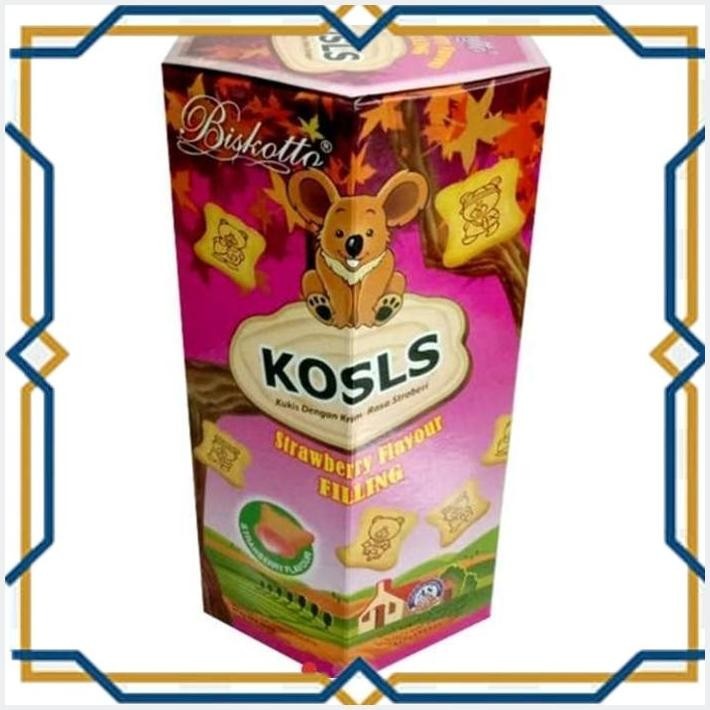 

[LDY] BISKOTTA BISKUIT KOSLS 200GR STRAWBERRY