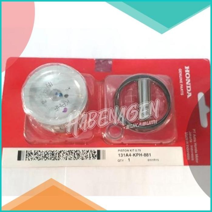 seher seker piston karisma kirana supra x 125 lama batman os 75 ORI 19