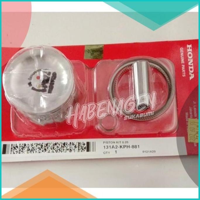 seher seker piston karisma kirana supra x 125 lama batman os 25 ORI 19