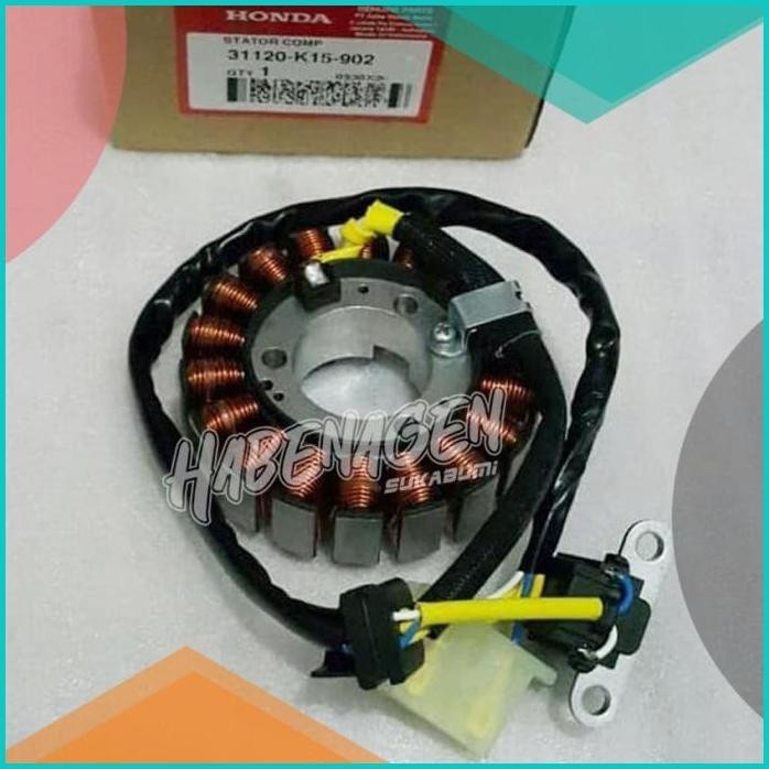 spul spull sepul spool stator comp com pengapian cb 150 r old ORI AHM