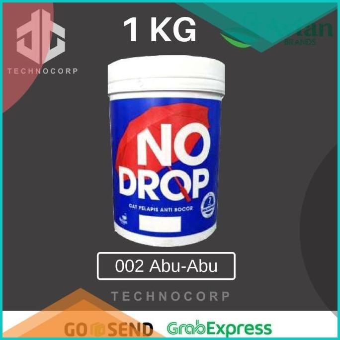 NO DROP 002 ABU ABU / GREY CAT PELAPIS ANTI BOCOR TEMBOK GENTENG 1 KG