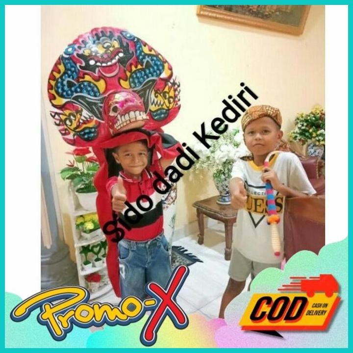 PROMO BARONGAN JUMBO JAMANG BESAR KEMUL PANJANG BARONGAN ANAK MURAH JARANAN BOPO