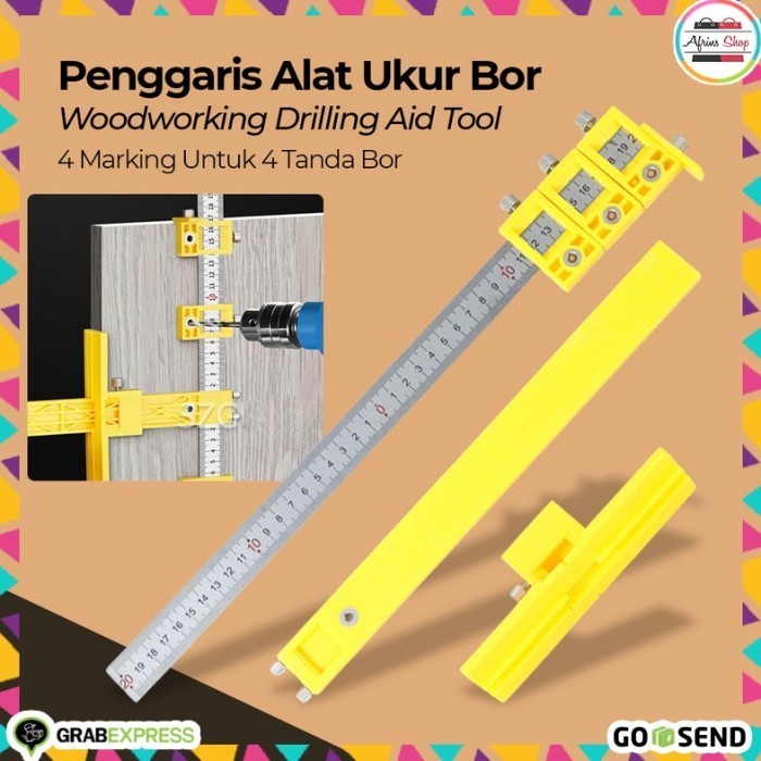 

Penggaris Bor Alat Ukur Lubang Bor M138 - Yellow
