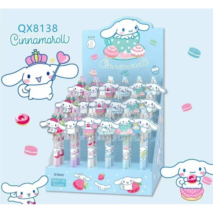 

Set Pulpen Akrilik Cinamoroll 8138 Isi 6 Pc