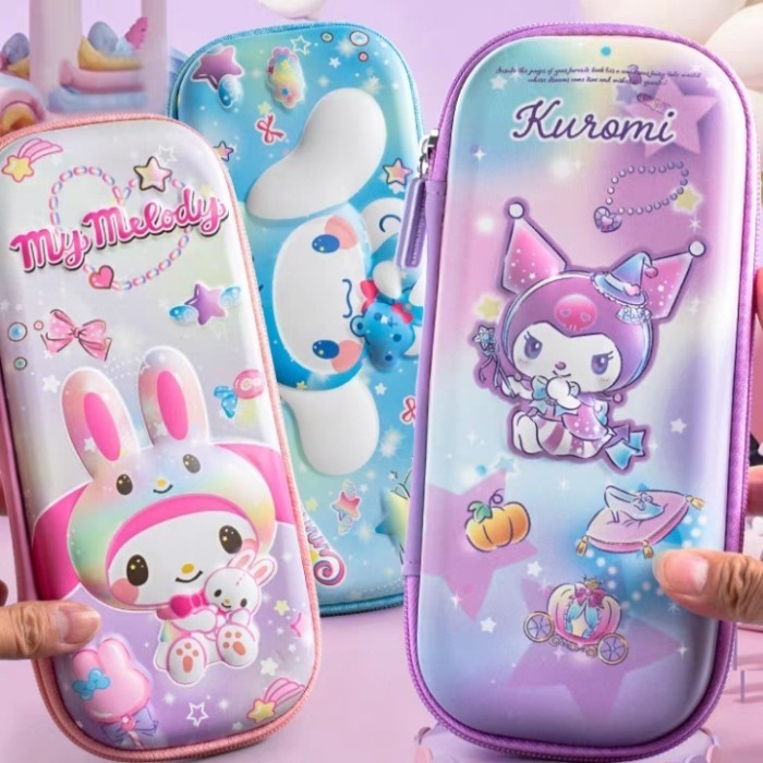 

Kotak Pensil 3D Sanrio Kunci / Tempat Pensil Cinnamoroll Ori Kuromi